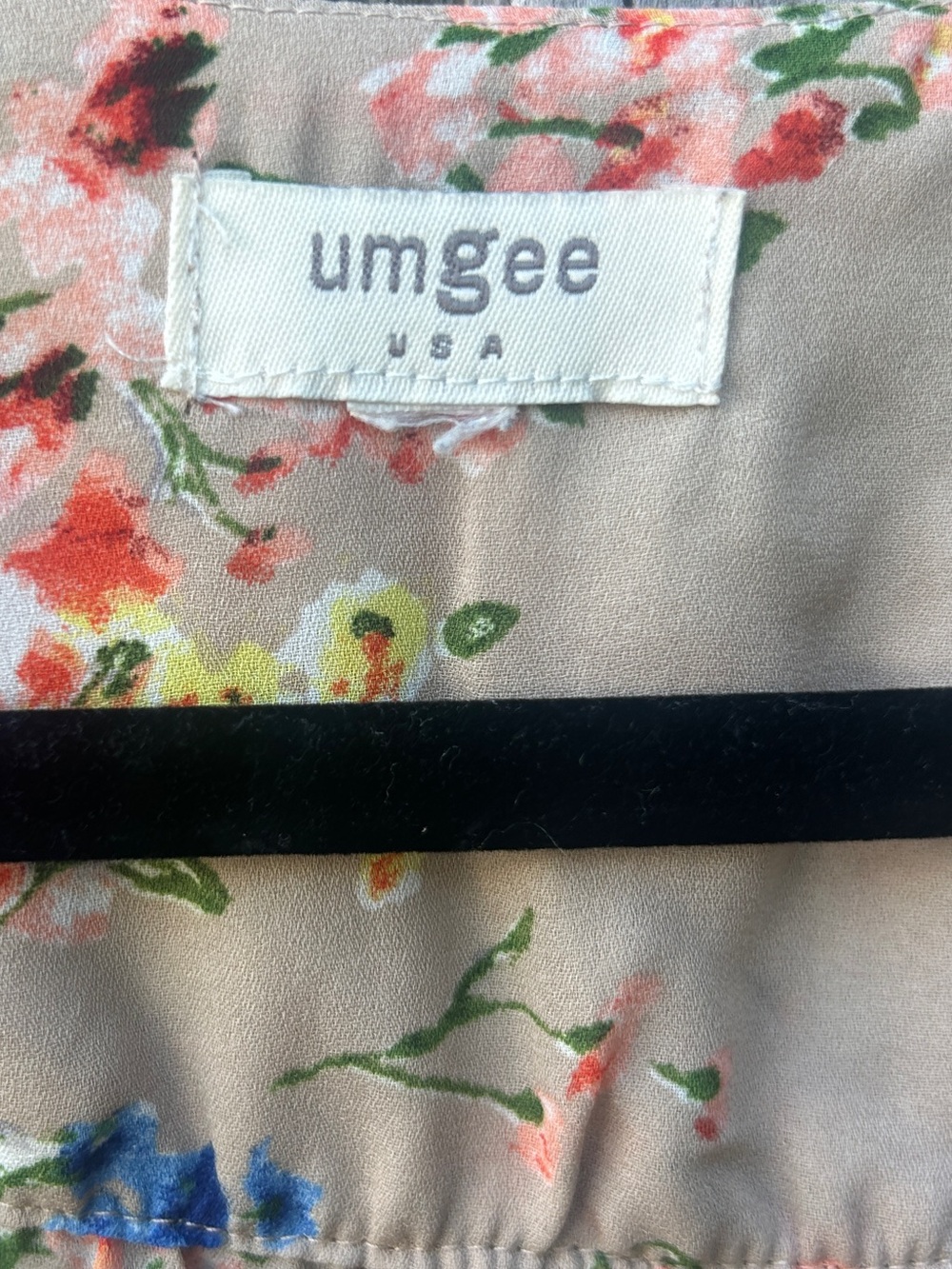 Umgee Kimono Womens M/L Floral Lace Trim Boho Cottagecore Festival Cardigan - Picture 4 of 5